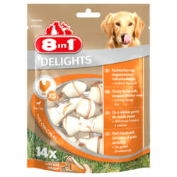 8IN1 Delights Poulet XS x14