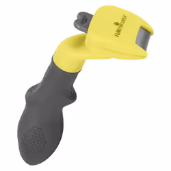 FURminator 4048422144243, Chien, Étrille, Noir, Jaune, Manteau long