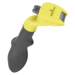 FURminator 4048422144243 brosse et peigne pour animaux Noir, Jaune Chien Étrille