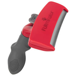 FURminator 4048422144274 brosse et peigne pour animaux Gris, Rouge Chien Étrille