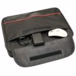 PEDEA Trendline-Bag 17.3" 17.3" Sac Messenger Noir