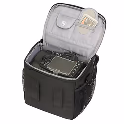 PEDEA 65060306 étui et housse d’appareils photo Boîtier compact Noir, Gris
