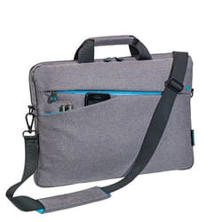 PEDEA 66063014 17.3" Sac Messenger Gris