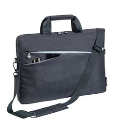 PEDEA 66063016 17.3" Sacoche en bandoulière Noir, Gris