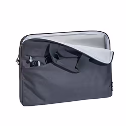 PEDEA 66063016 17.3" Sacoche en bandoulière Noir, Gris