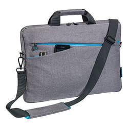 PEDEA 66063019  13.3" Sac Messenger Gris