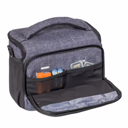 PEDEA Fashion grau Boîtier compact Noir, Gris