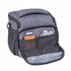 PEDEA SET012-65065420-0010 étui et housse d’appareils photo Sac à bandoulière Noir, Bleu