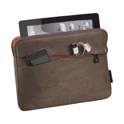 PEDEA 64060051 étui pour tablette 10.1" Housse Marron