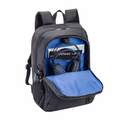 PEDEA Game 17.3" Sac à dos Noir, Bleu