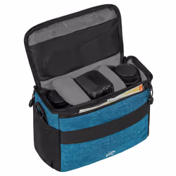 PEDEA FASHION Sac à bandoulière Noir, Bleu