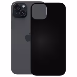PEDEA 50160972, Housse, Apple, iPhone 15 Plus, 17 cm (6.7"), Noir
