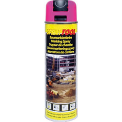 Motip - Traceur De Chantier Tp Rose Fluo Spray 500ml