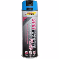 Spotmarker est une peinture en aérosol spéciale pour le marquage dans la construction, la topographie et la construction de r ...