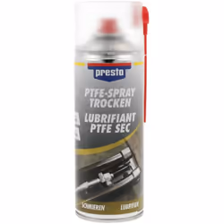 Lubrifiant de surface sec pour le traitement de pièces mécaniques en métal et plastique, par ex. pour les toits pliants, les  ...