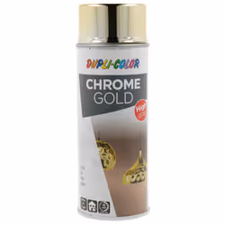Dupli-Color Chrome, Or, bombe de peinture, Poudre, 400 ml, 1 pièce(s)