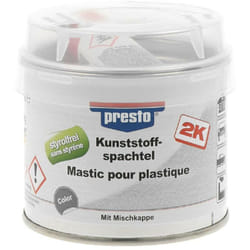 Mastic De Remplissage Plastique 2k Sans Styrene Presto 250 G