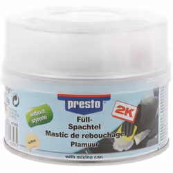 Mastic - Rebouchage - Sans styrène - Tous supports - Presto - Pot de 500g