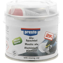 Mastic - Aluminium - Sans styrène - Presto - Pot de 1kg