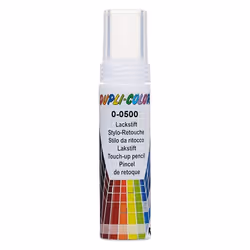 Stylo de retouche peinture pour carrosserie - Noir mat - 0500 - Duplicolor