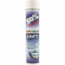 Bombe de peinture - Blanc - Mat - Carrosserie - Auto/Moto - Dupli-color - Cars - 600ml