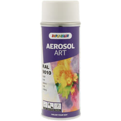 Dupli-color - Peinture spray art ral 9010 Brillant - 741548 - Ce produit de marque dupli color est neuf.