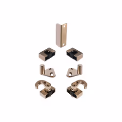 à visser pour barres de torsion 6/5 mm zamak nickelé avec gâche, gâches, butées et guide-barres Autres caractéristiques techn ...