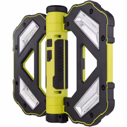 REV 2620012110, 8 W, LED, IP20, 4000 mAh, Noir, Vert, Lampe de travail portative