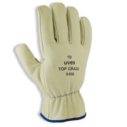 Des gants de cuir Uvex Top Grade 8400; 9 Taille