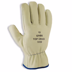 Des gants de cuir Uvex Top Grade 8400; 11 Taille