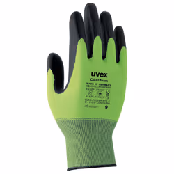 Uvex C500 foam, Noir, Vert, EUE, Adulte, Adulte, Unisexe, 1 pièce(s)