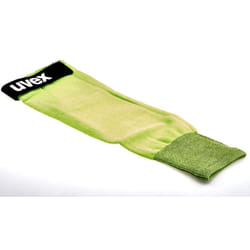 Uvex - Manchette de protection Réutilisable C500 Vert, Bambou, Fibre de verre, hppe, Résistant aux coupures ( Prix pour 1 )