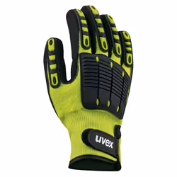 Uvex synexo impact 1, Noir, Vert, EUE, Adulte, Adulte, Unisexe, Polyéthylène, Nylon, Fibre
