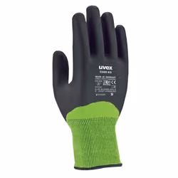 Uvex C500 XG, Anthracite, Citron vert, Vert, Gris, EUE, Adulte, Adulte, Unisexe, Polyéthylène, Viscose, Fibre, Polyamide
