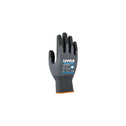 Uvex - Gants de manutention taille 10, Résistance à l'abrasion, Noir, gris ( Prix pour 1 paire )