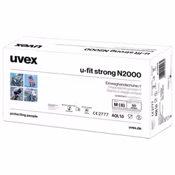 Uvex u-fit strong N2000 Bleu Caoutchouc 45 pièce(s)