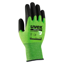 Gants Uvex D500; D/5; HPE; 10 Taille; vert