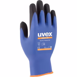 Uvex 60027, Gants d'atelier, Anthracite, Bleu, Adulte, Adulte, Unisexe, 1 pièce(s)
