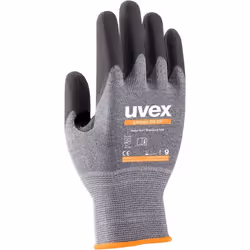 Uvex 60030, Gants d’usine, Anthracite, Gris, Adulte, Adulte, Unisexe, 1 pièce(s)