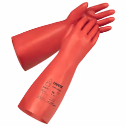 Uvex power protect V1000, Gants isolants, Rouge, Adulte, Adulte, Unisexe, Protection contre les décharges électrostatiques (E ...