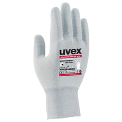 Uvex 60086 Gants d’hygiène Gris Charbon, Polyamide 1 pièce(s)