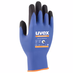 Uvex 60035, Gants d’usine, Anthracite, Bleu, Adulte, Unisexe, Protection contre les décharges électrostatiques (ESD), 1 pièce ...