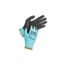 Uvex - Gants de manutention Phynomic b xg taille 7, Résistant à l'abrasion, Bleu ( Prix pour 1 paire )