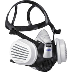 Drager - Dräger X-plore 3300 Demi-masque poussières-artisanat avec filtres P3 r résistant à l'eau contre des particules fines Taille l