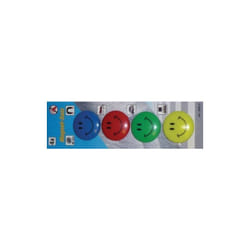 Bgs Technic - jeu de force homme magnétique ''smile, diamètre 40 mm, 4 pièces, 85812