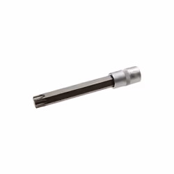 Description avec cannelure Empreinte : Profil T (pour Torx) T70 Longueur : 140 mm Traitement de surface : chromage mat