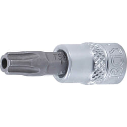 Bgs Technic - douille à embouts 6,3 mm (1/4'') profil ts (pour torx plus) avec perçage TS40 bgs 5184-TS40