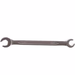 forgé à chaud chromé mat extrémité ouverte de la bague coudée à 15 Caractéristiques Poids brut : 60 gTaille de clé 1 : 8 mmMa ...