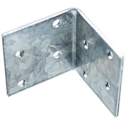 Connecteur - KRAFTMANN - Force Équerre De Charpentier - Galvanisé - 40 X 40 X 40 X 2 Mm