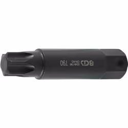 Convient pour cliquet et clé à choc Poids brut: 340 g Traitement de surface: Bruni, noir Longueur: 100 mm Profil d'entraîneme ...